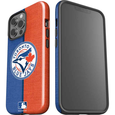 MLB Toronto Blue Jays Split iPhone 14 Pro Max Impact Case