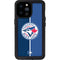 MLB Toronto Blue Jays Split iPhone 14 Pro Max Waterproof Case