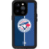 MLB Toronto Blue Jays Split iPhone 14 Pro Waterproof Case