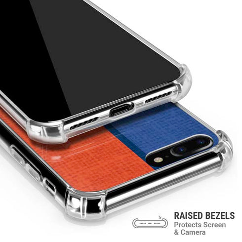 MLB Toronto Blue Jays Split iPhone 7/8 Plus Clear Case