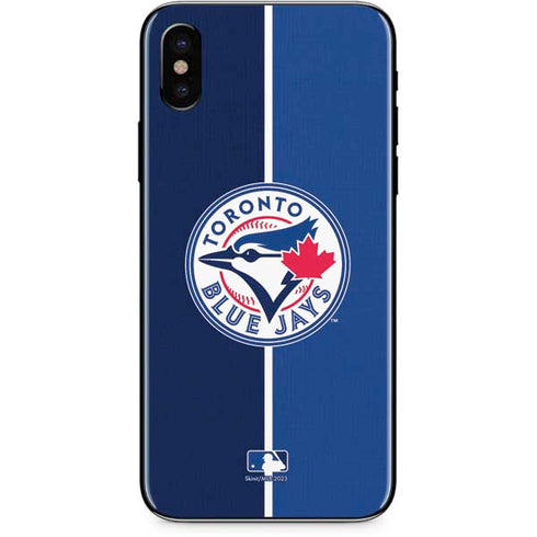 MLB Toronto Blue Jays Split iPhone X Skin