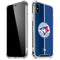 MLB Toronto Blue Jays Split iPhone XS Max Clear Case