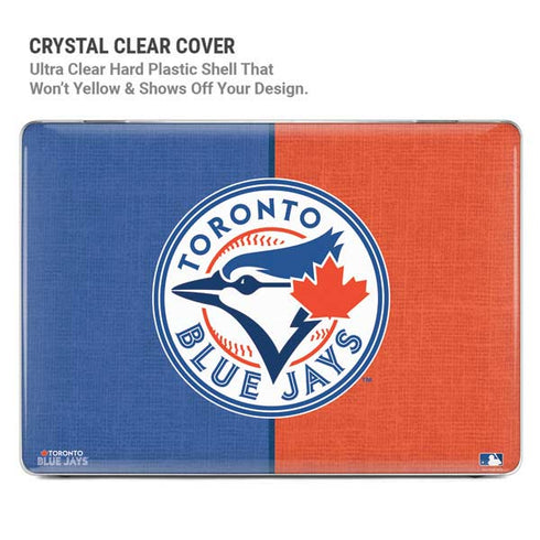 MLB Toronto Blue Jays Split MacBook Air 13in M1 (2021) Case plus Skin