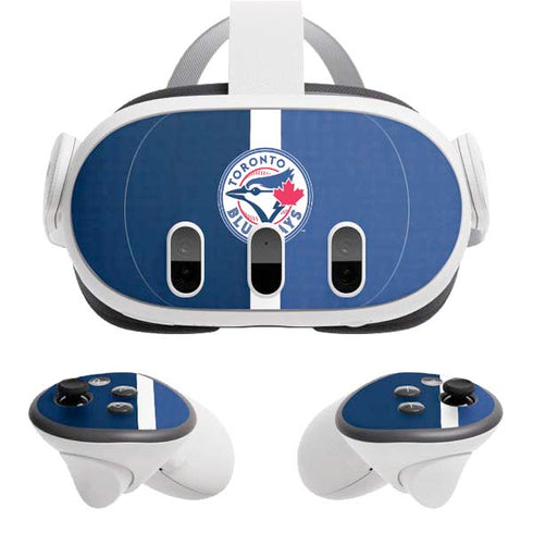 MLB Toronto Blue Jays Split Meta Quest 3 Skin