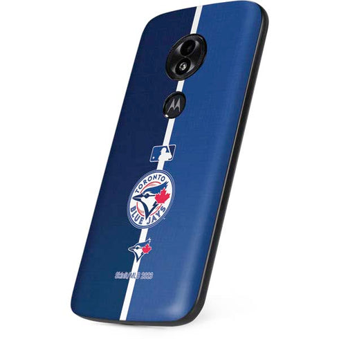 MLB Toronto Blue Jays Split Moto E5 Play Skin