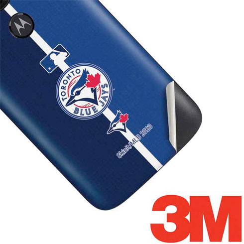 MLB Toronto Blue Jays Split Moto E5 Play Skin