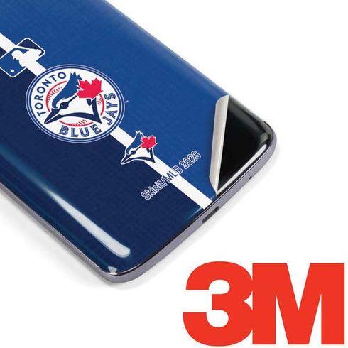 MLB Toronto Blue Jays Split Moto E5 Plus Skin