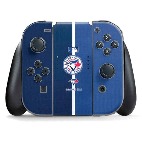 MLB Toronto Blue Jays Split Nintendo Switch (2017-2021) Joy-Con Controller Skin
