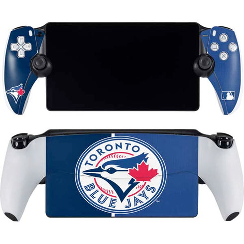 MLB Toronto Blue Jays Split PlayStation Portal Remote Player Skin