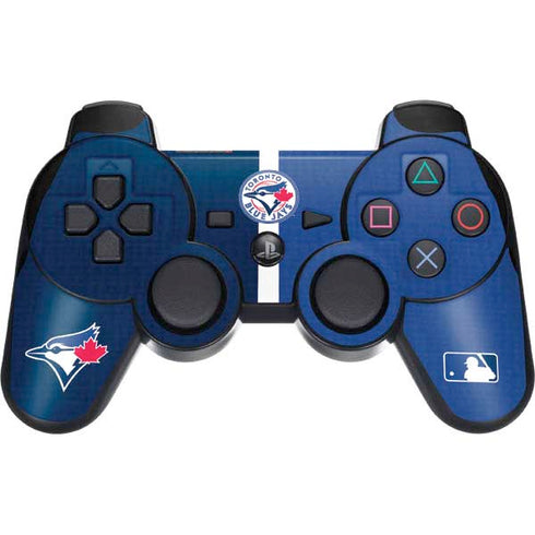 MLB Toronto Blue Jays Split PS3 Dual Shock wireless controller Skin
