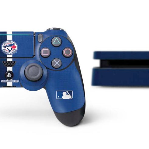 MLB Toronto Blue Jays Split PS4 Slim Bundle Skin