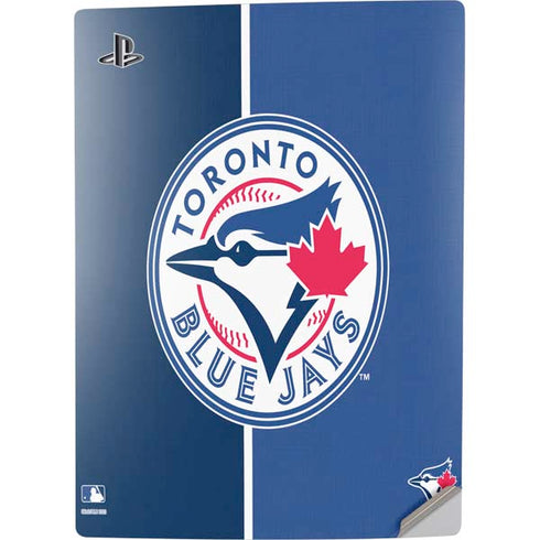 MLB Toronto Blue Jays Split PS5 Digital Edition Console Skin
