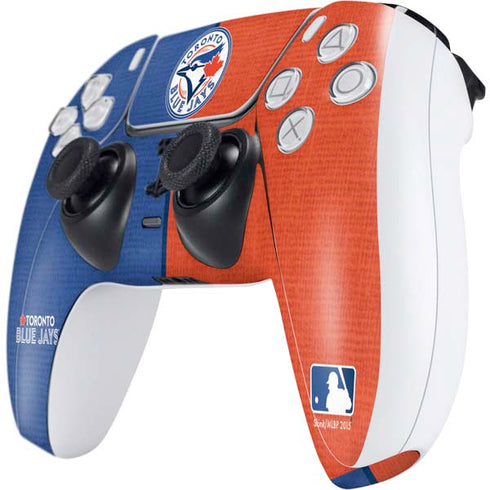 MLB Toronto Blue Jays Split PS5 Controller Skin
