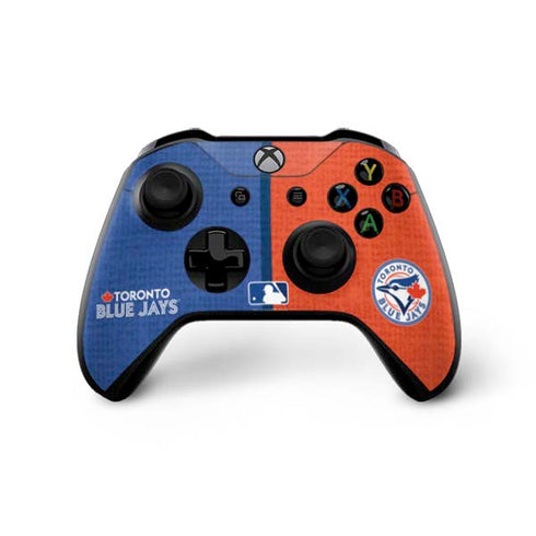 MLB Toronto Blue Jays Split Xbox One X Controller Skin