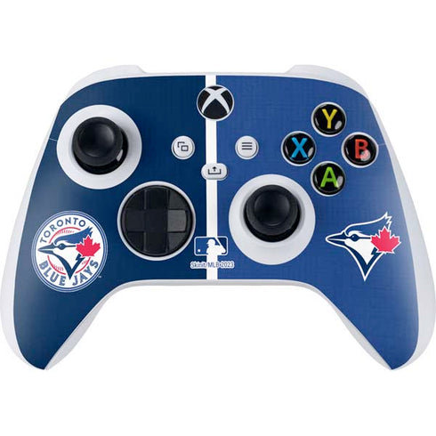 MLB Toronto Blue Jays Split Xbox Series S Controller Skin