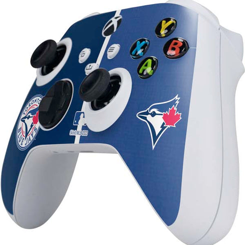 MLB Toronto Blue Jays Split Xbox Series S Controller Skin