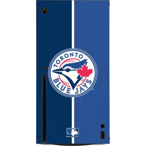 MLB Toronto Blue Jays Split Xbox Series X Console Skin