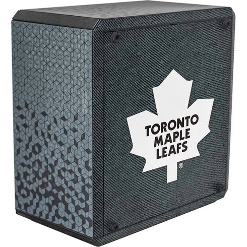 NHL Toronto Maple Leafs Black Background Cooler Master MasterBox Q300L Mini Tower Skin