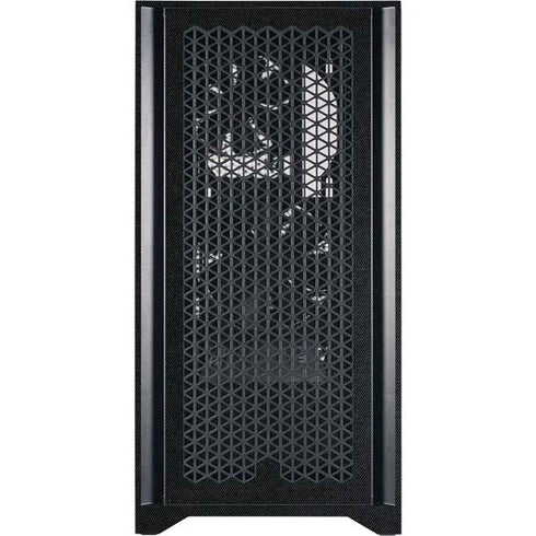 NHL Toronto Maple Leafs Black Background Corsair 4000D Tempered Glass Mid-Tower ATX Case Skin