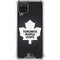 NHL Toronto Maple Leafs Black Background Galaxy A12 Clear Case