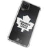 NHL Toronto Maple Leafs Black Background Galaxy A12 Clear Case
