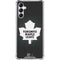 NHL Toronto Maple Leafs Black Background Galaxy A14 5G Clear Case