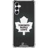 NHL Toronto Maple Leafs Black Background Galaxy A14 5G Clear Case
