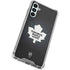 NHL Toronto Maple Leafs Black Background Galaxy A15 5G Clear Case