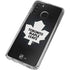 NHL Toronto Maple Leafs Black Background Galaxy A21 Clear Case