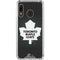 NHL Toronto Maple Leafs Black Background Galaxy A30 Clear Case