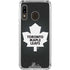 NHL Toronto Maple Leafs Black Background Galaxy A30 Clear Case