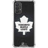 NHL Toronto Maple Leafs Black Background Galaxy A32 5G Clear Case