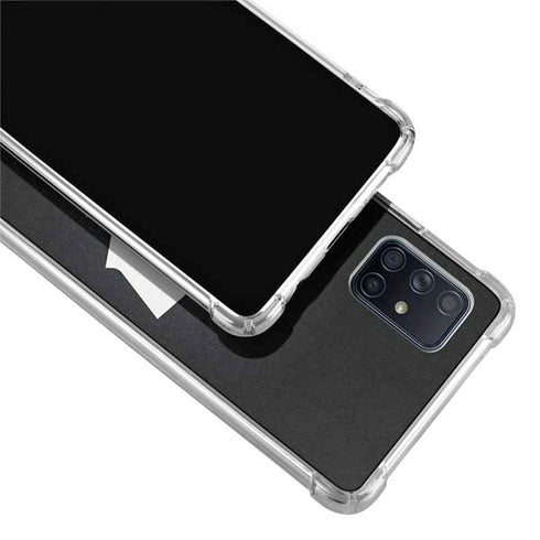 NHL Toronto Maple Leafs Black Background Galaxy A51 5G Clear Case