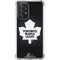 NHL Toronto Maple Leafs Black Background Galaxy A52 5G Clear Case