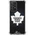 NHL Toronto Maple Leafs Black Background Galaxy A52 5G Clear Case