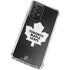 NHL Toronto Maple Leafs Black Background Galaxy A52 5G Clear Case