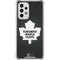 NHL Toronto Maple Leafs Black Background Galaxy A53 5G Clear Case
