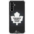 NHL Toronto Maple Leafs Black Background Galaxy A54 5G Clear Case
