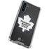 NHL Toronto Maple Leafs Black Background Galaxy A54 5G Clear Case