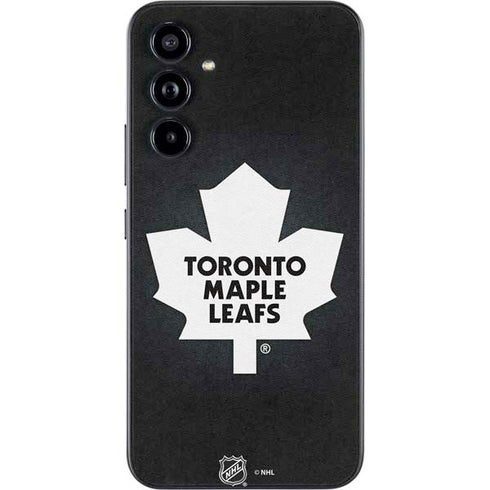 NHL Toronto Maple Leafs Black Background Galaxy A54 5G Skin