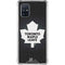 NHL Toronto Maple Leafs Black Background Galaxy A71 5G Clear Case