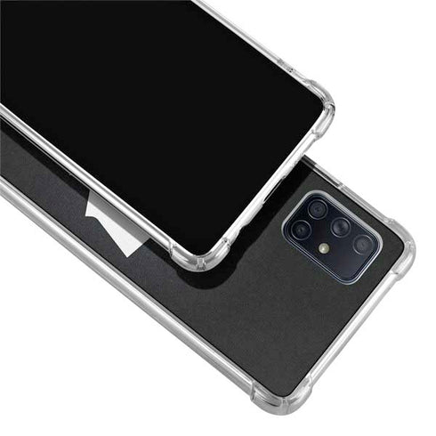 NHL Toronto Maple Leafs Black Background Galaxy A71 5G Clear Case