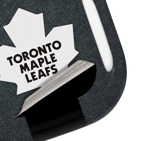 NHL Toronto Maple Leafs Black Background Galaxy Buds Pro Skin