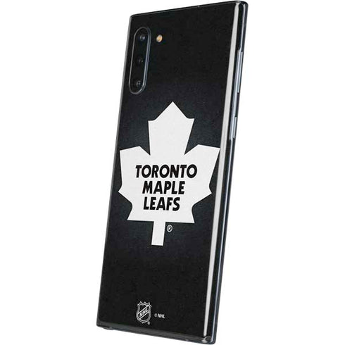 NHL Toronto Maple Leafs Black Background Galaxy Note 10 Skin