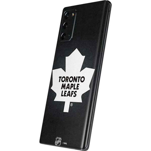 NHL Toronto Maple Leafs Black Background Galaxy Note20 5G Skin