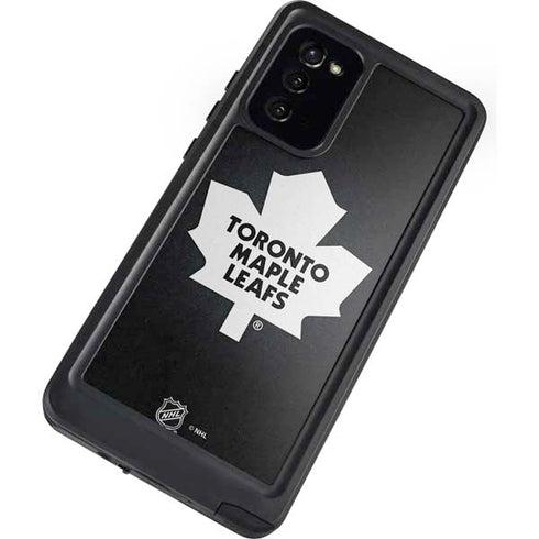 NHL Toronto Maple Leafs Black Background Galaxy Note20 5G Waterproof Case