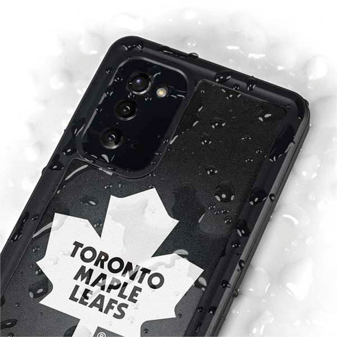 NHL Toronto Maple Leafs Black Background Galaxy Note20 5G Waterproof Case