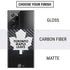 NHL Toronto Maple Leafs Black Background Galaxy Note20 Ultra 5G Skin