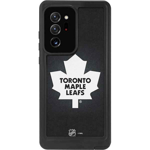 NHL Toronto Maple Leafs Black Background Galaxy Note20 Ultra 5G Waterproof Case