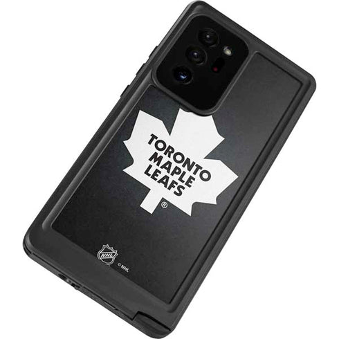 NHL Toronto Maple Leafs Black Background Galaxy Note20 Ultra 5G Waterproof Case